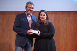 Manuel Mendieta concede el premio a Nuevo Talento Público a Servicios Digitales de Aragón