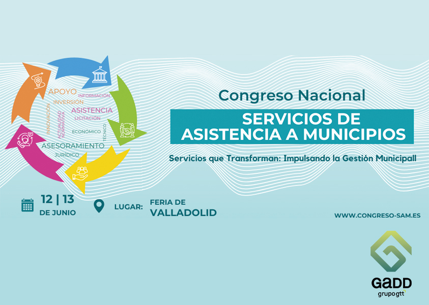 GADD Grupo gtt, patrocinador Platino del Congreso Nacional SAM 2025