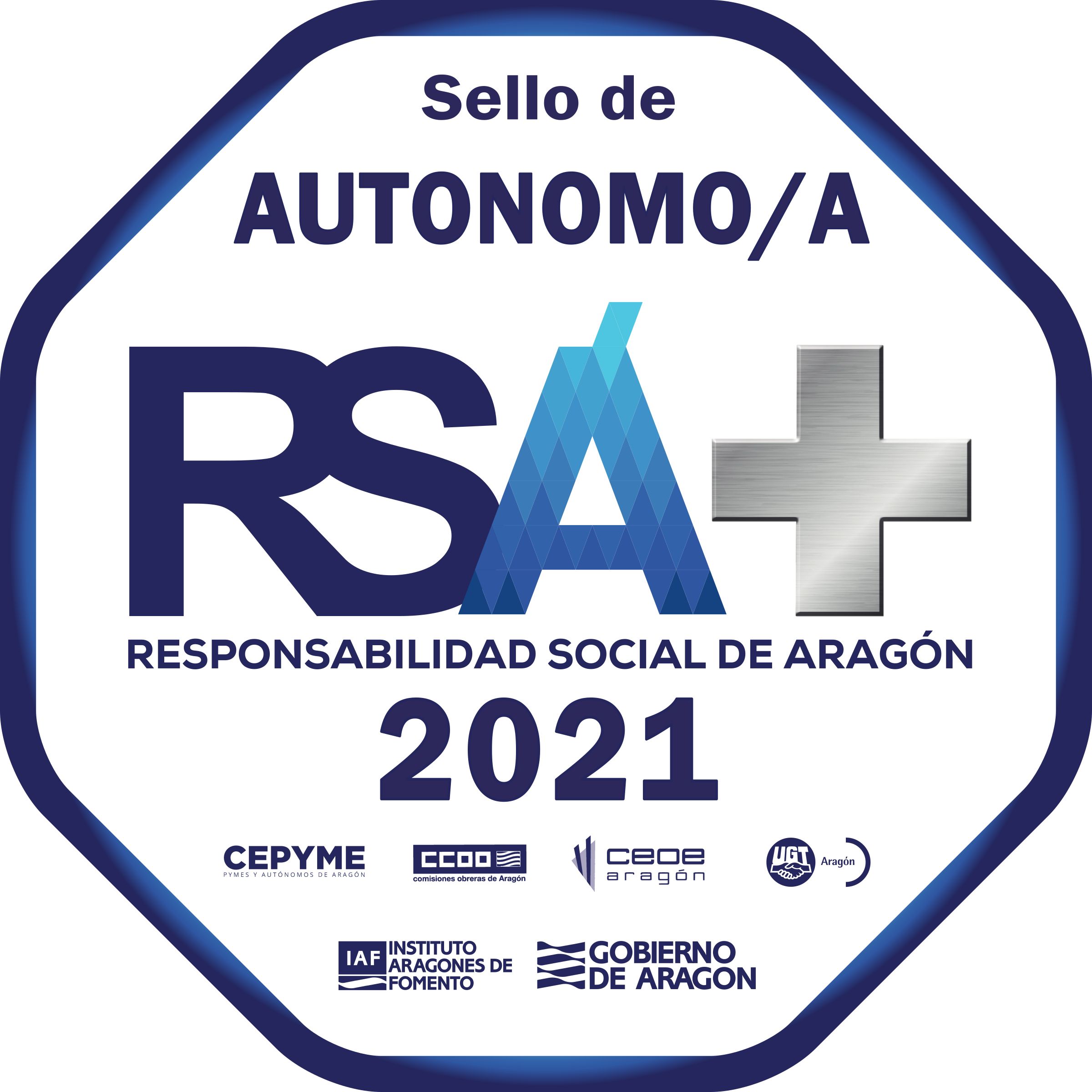 Gtt renueva el sello Responsabilidad Social de Aragón + 2021