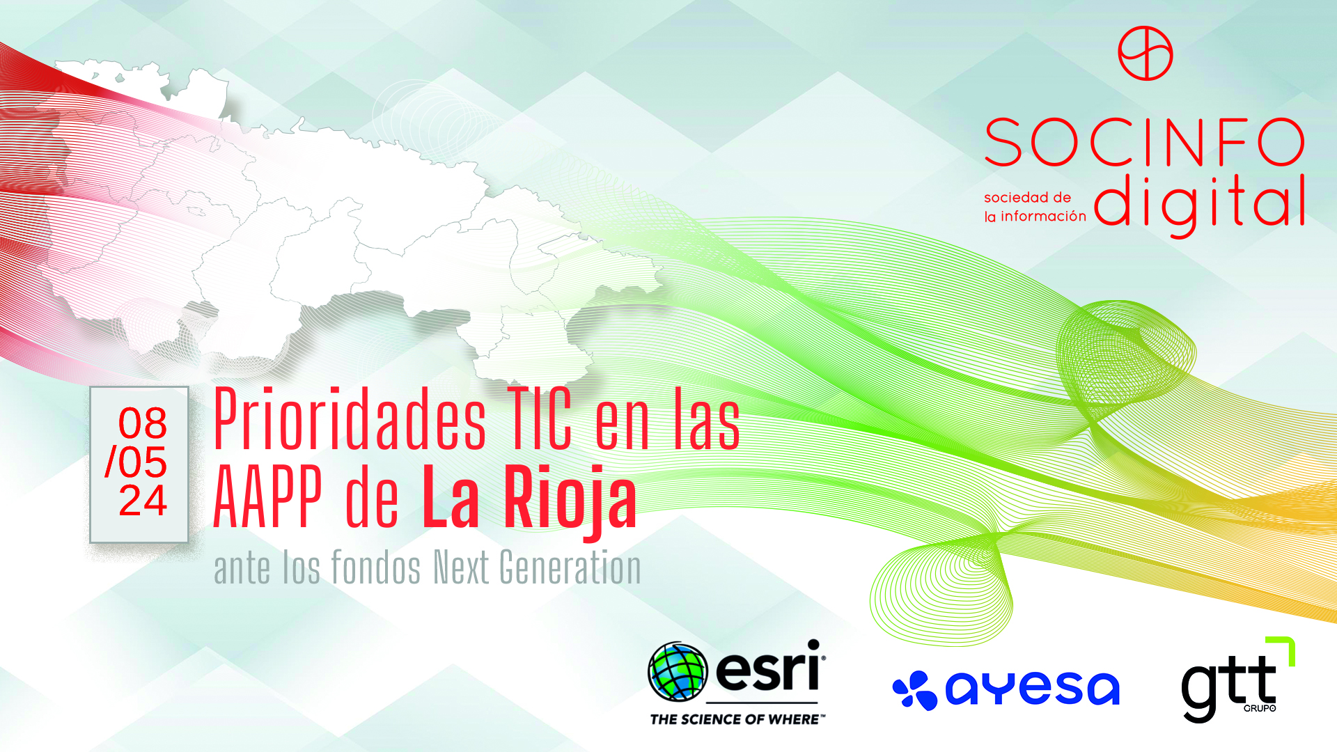 gtt participa en el encuentro de SOCINFO Digital dedicado a la inversión de los fondos Next Generation en prioridades TIC para las Administraciones Públicas de La Rioja