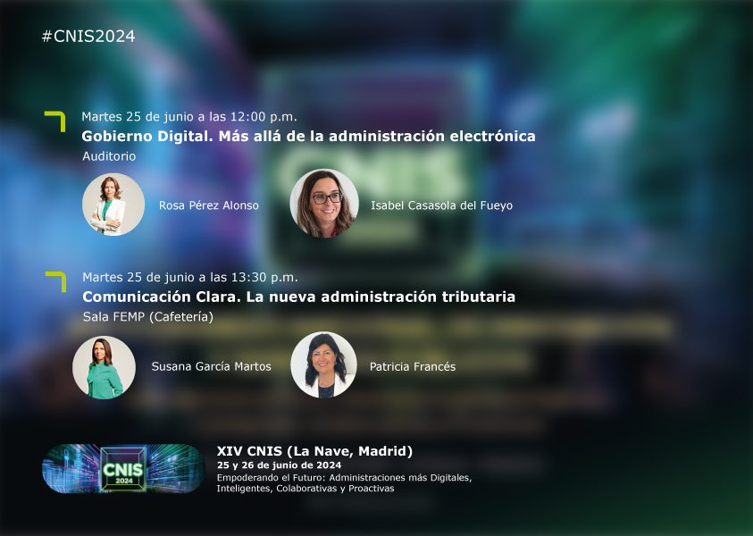 Gobierno Digital y Comunicación Clara centran la participación de grupo gtt en la XIV edición del CNIS