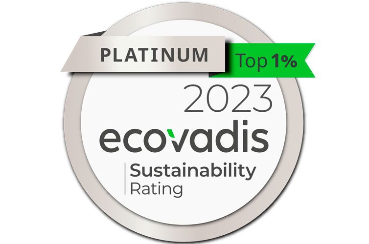 Gtt consigue por segundo año consecutivo la medalla de platino de EcoVadis por su compromiso con la Responsabilidad Social Corporativa