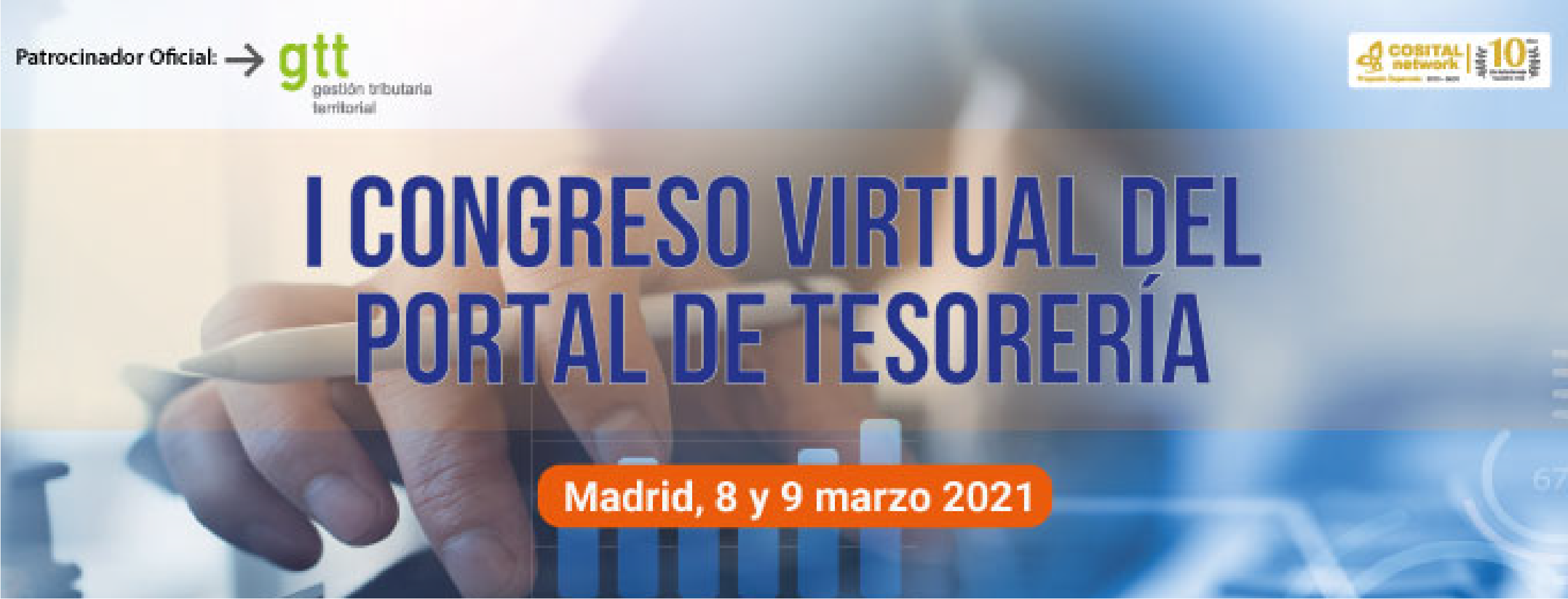 Gtt patrocina el I Congreso virtual del portal de Tesorería